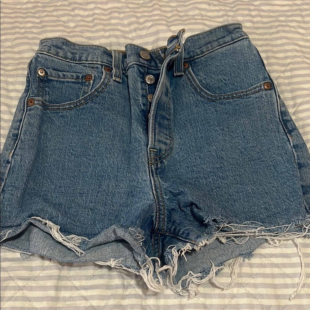 Denim High-Waisted Women Shorts
